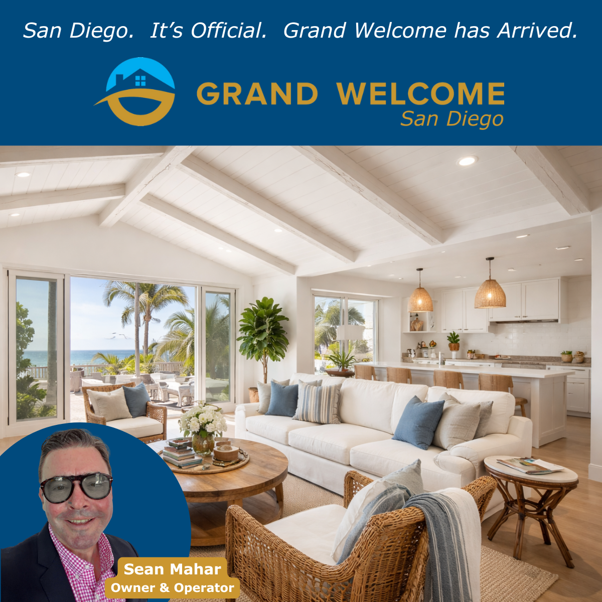 Featured image for “Grand Welcome Expands to San Diego with Sean Mahar”